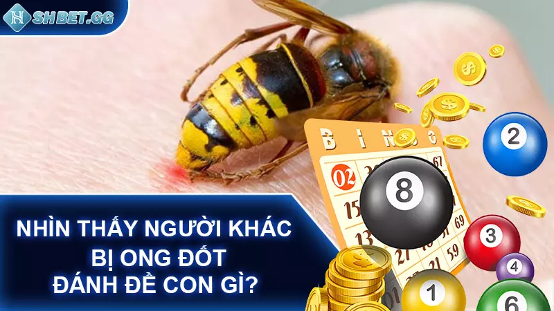 Nhìn thấy người khác bị ong đốt đánh đề con gì?